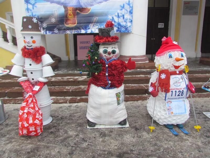 парад снеговиков 28 школа чебоксары