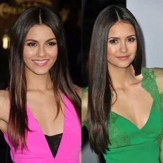 Nina Dobrev And Victoria Justice Twins : Victoria Justice Vs Nina Dobrev .....