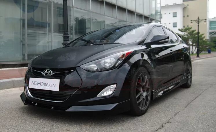 Стоп линия аля ауди а7 - Hyundai Elantra (5G), 1,6 л, 2015 года стайлинг DRIVE2