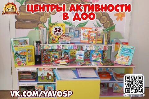 Оформление центров активности