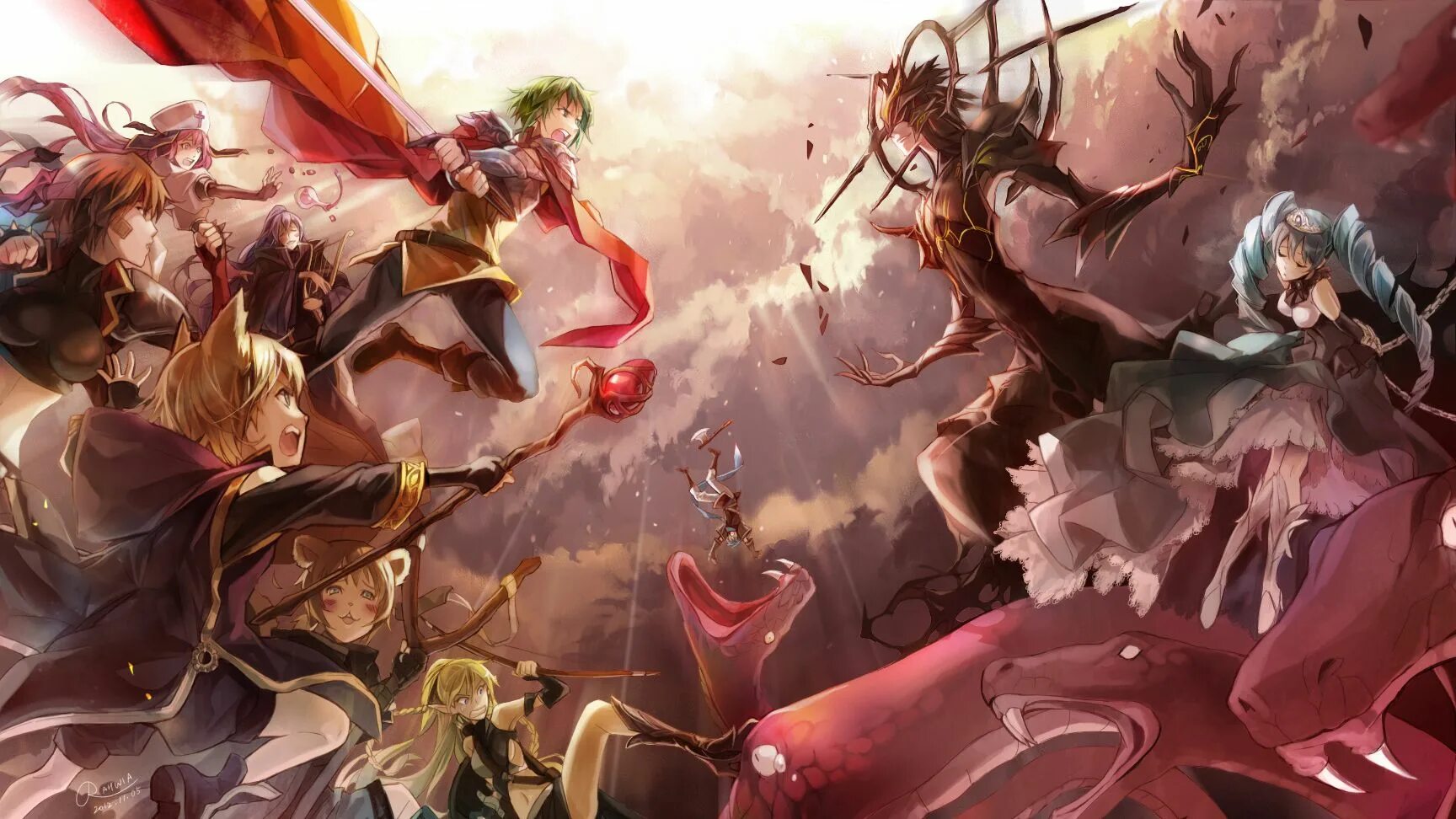 Battle animation
