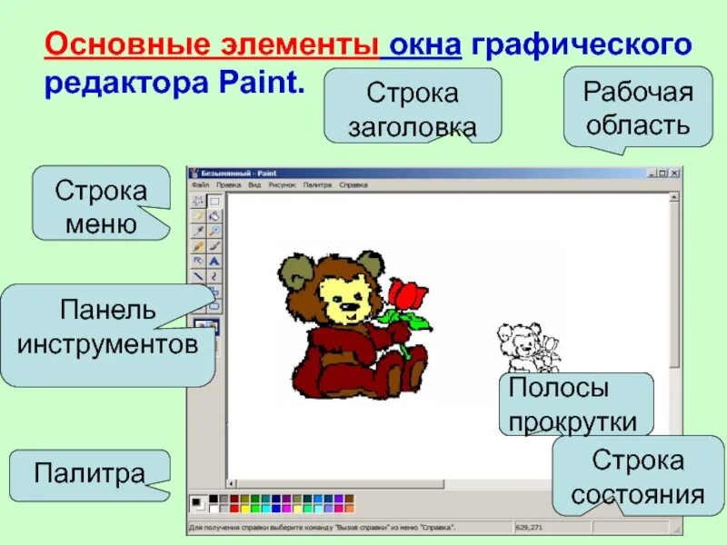Операции редактирования графических объектов 7 класс босова
