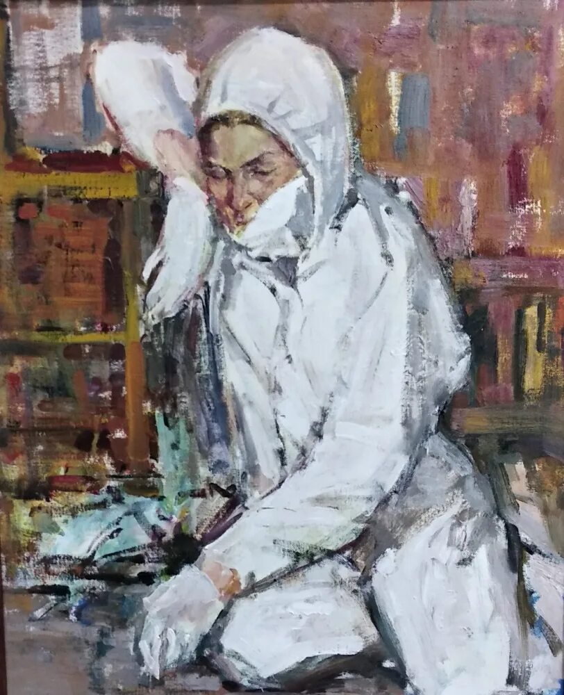 Художник написал портрет. Художник Усубалиев Бектен. Художник Таалайбек Усубалиев картины. Картины кыргызских художников. Известные художники Киргизии.