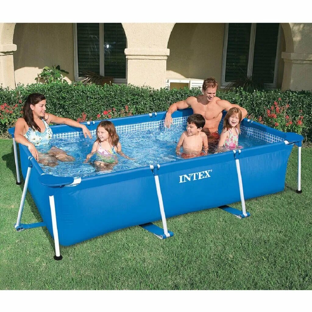 Бассейн каркасный intex rectangular frame 28272. Бассейн intex 28270 rectangular frame, 220x150x60см. бассейн intex 28271. бассейн каркасный 300*200*75 см intex 28272. бассейн каркасный 220*150*60 см intex 28270.