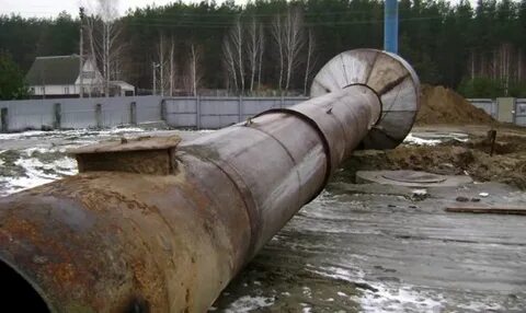 Демонтаж водонапорной башни