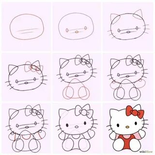 Как нарисовать kitty