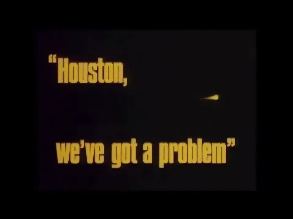 You ve got a problem. You ve got a problem