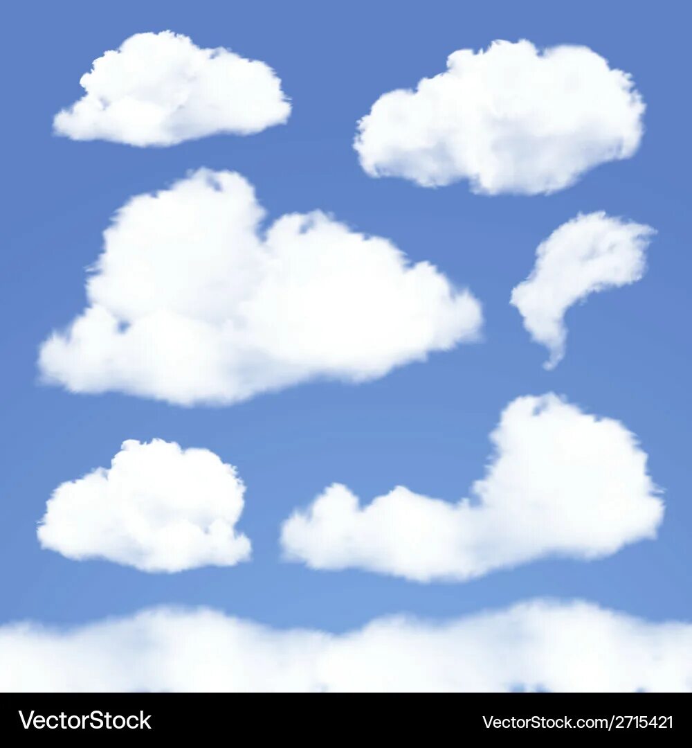 Realistic clouds