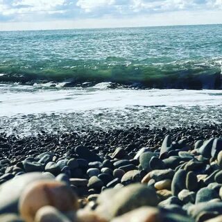 Морской берег черного моря