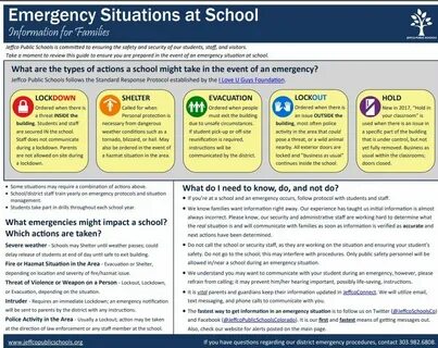 During emergencies