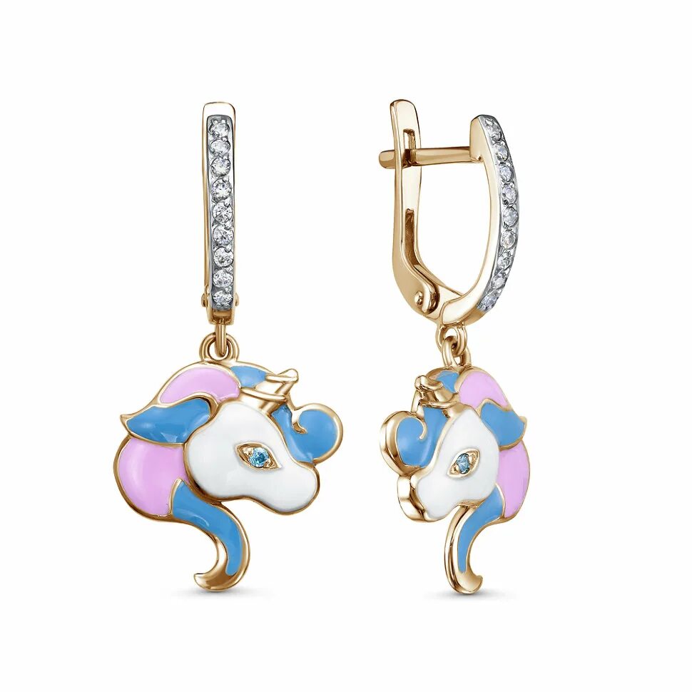 Детские сережки единорожки. Санлайт детские сережки с единорогом. Серьги единороги золото соколов. Детские сережки единорожки. Соколов серьги единорог.