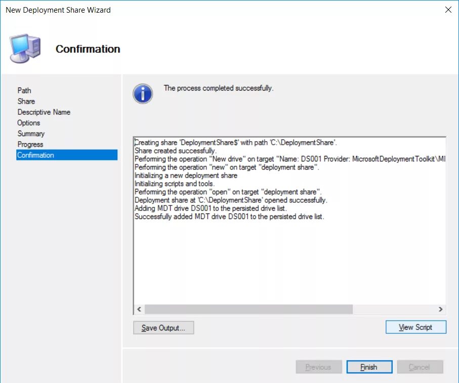 Official deployment tool. Microsoft deployment toolkit. mdt. new share wizard. установка wsus через mdt.