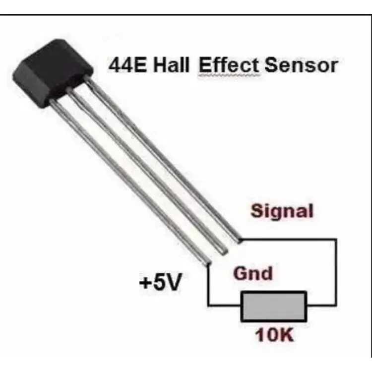 3144 датчик холла подключение Датчик холла и esp12f Аппаратная платформа Arduino
