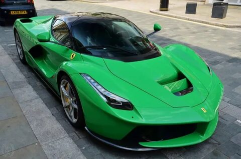 Ferrari, Феррари, зеленая, LAFERRARI, Green, ЛАФЕРРАРИ, зеленый, салатовая,...