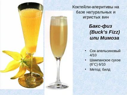 Шампанское с соком называется