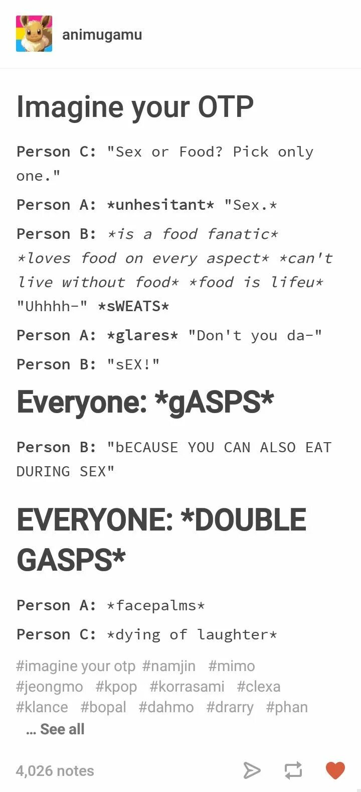 Your otp. Imagine your otp.