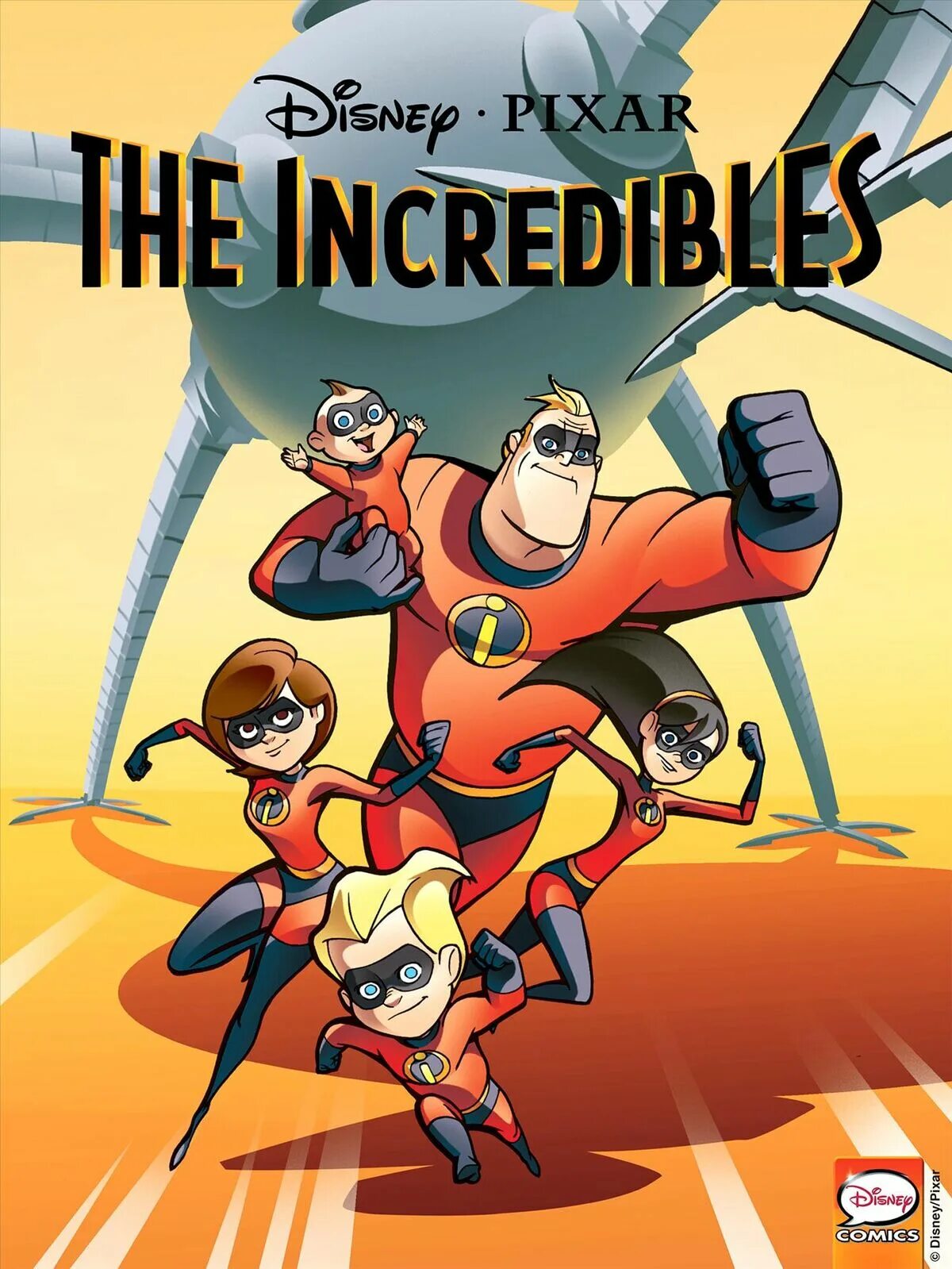 The incredibles комиксы. Суперсемейка English. Суперсемейка книга. Дисней Пиксар.