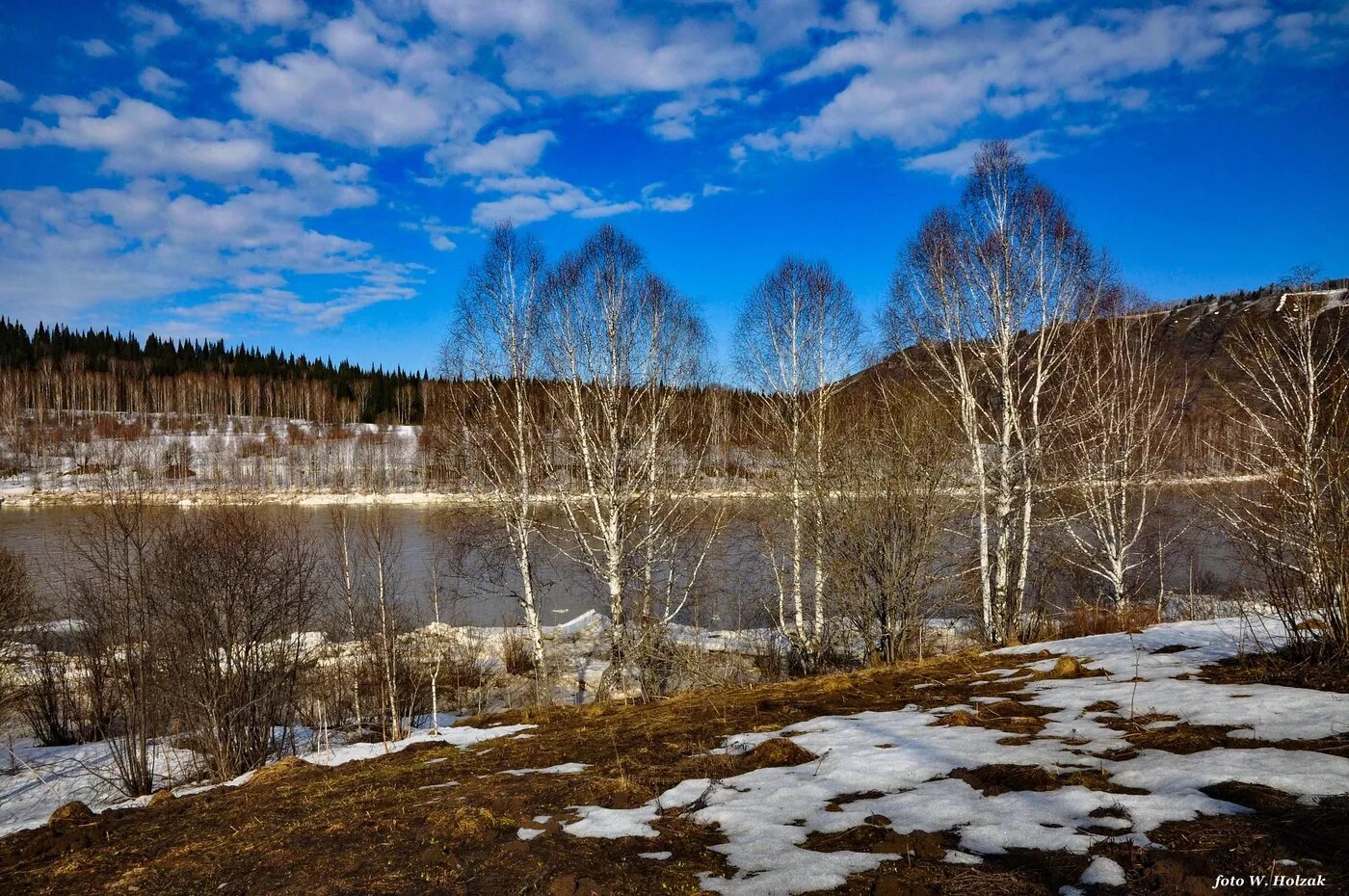 Весенние пейзажи Сибири. Весенний пейзаж.