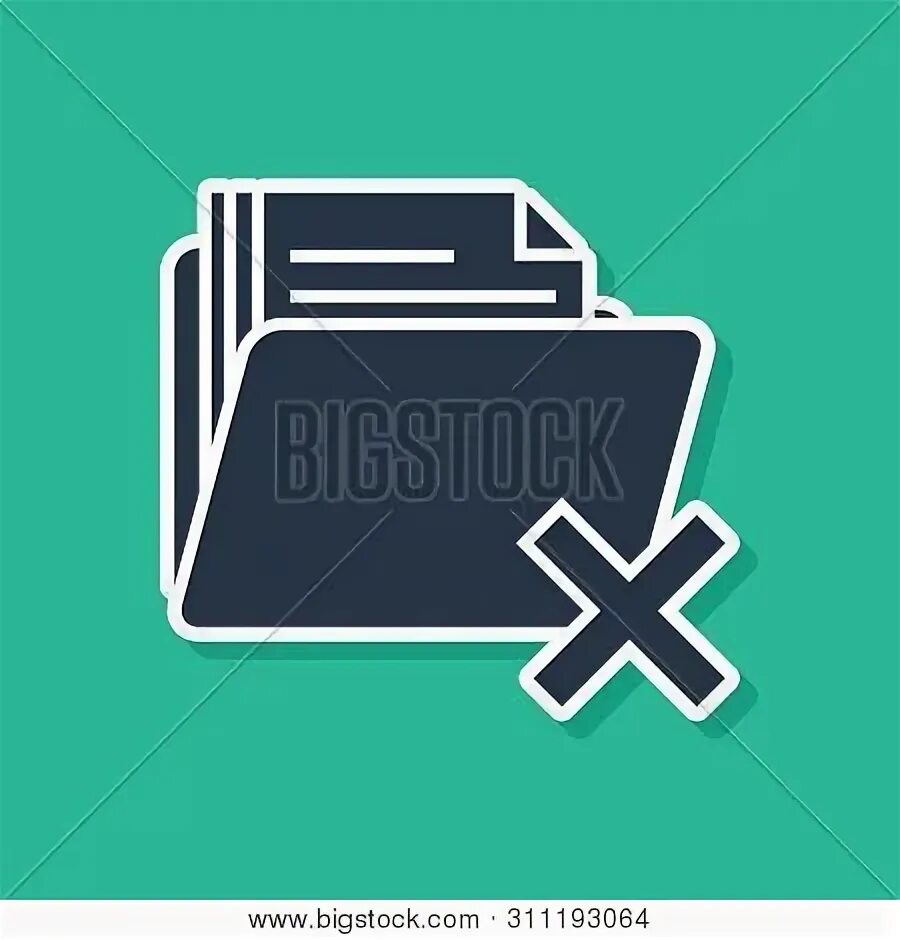 Delete blue