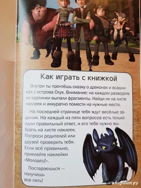 Книга в ухе как приручить дракона. Журнал как приручить дракона.