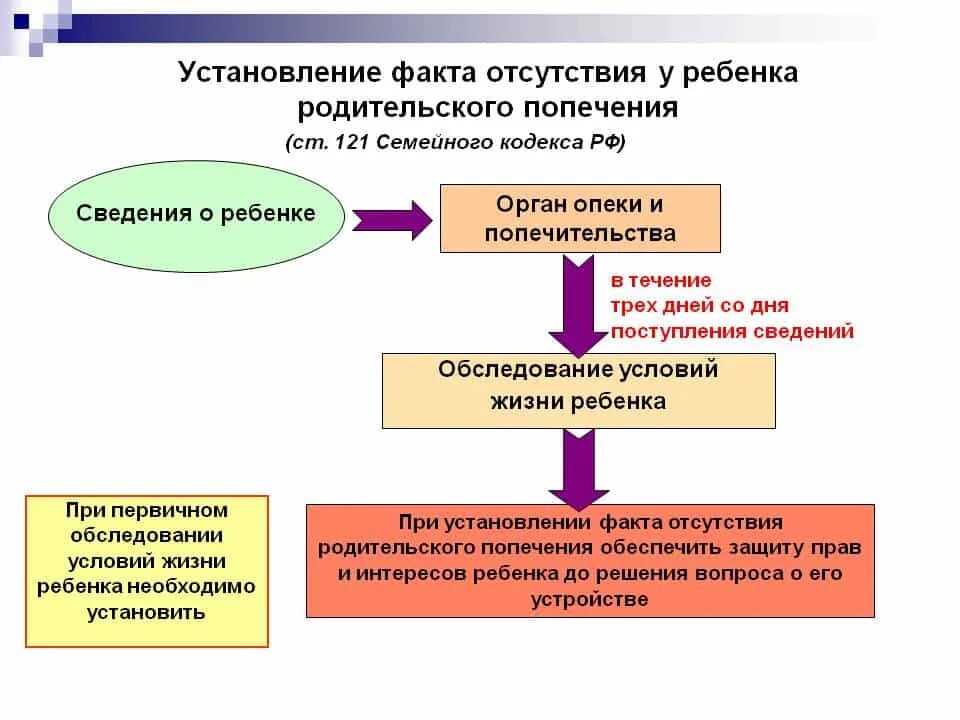 Отсутствие опекуна