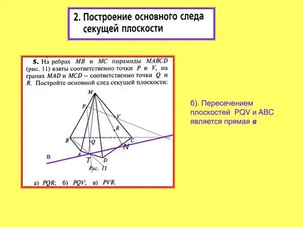 Укажите основание пирамиды