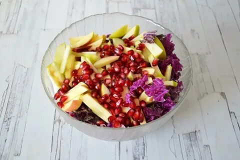 Пекинская капуста гранат ананас