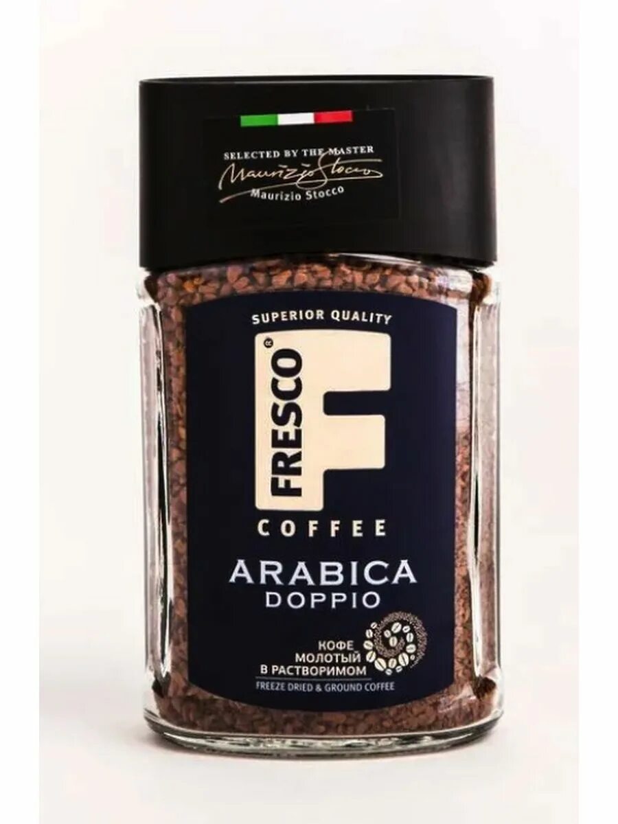 Кофе fresco. Кофе fresco doppio 100г. Fresco Arabica doppio 100г с/б. Кофе fresco Arabica doppio. Кофе fresco Arabica doppio 100г.