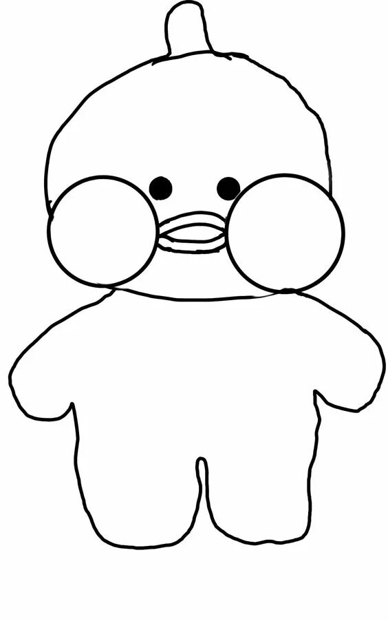 Лалафан с одеждой раскраска распечатать Duck Paper!! Målerikonst, Vacker konst, Konst