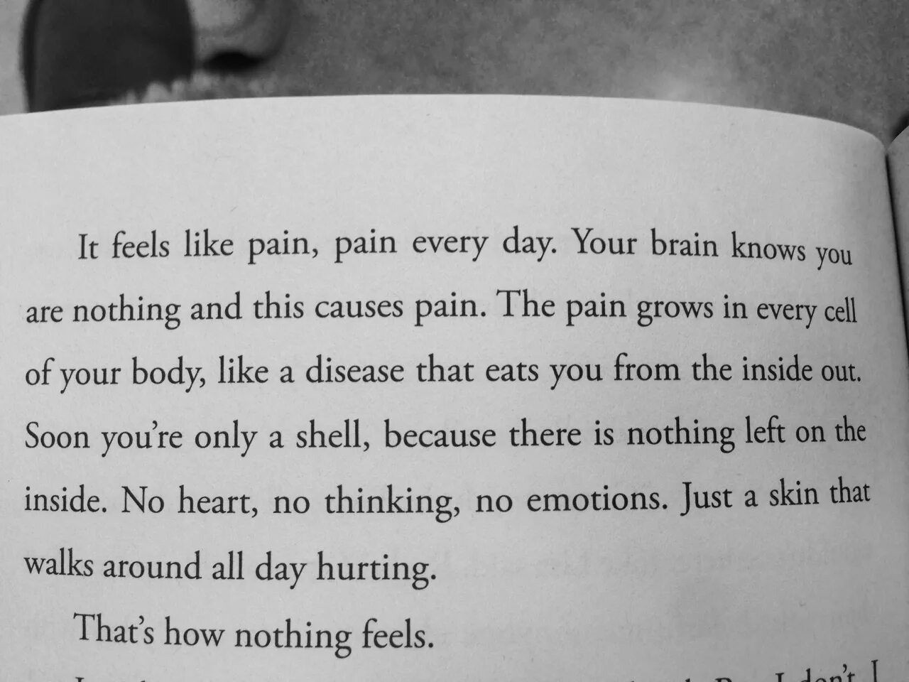 I know that you are hurting