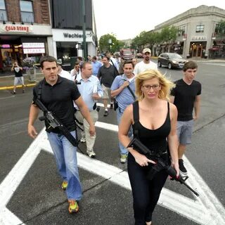 Policeman walk