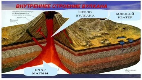 Гейзер относится к строению вулкана