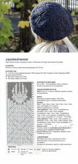 Берет объемный схема