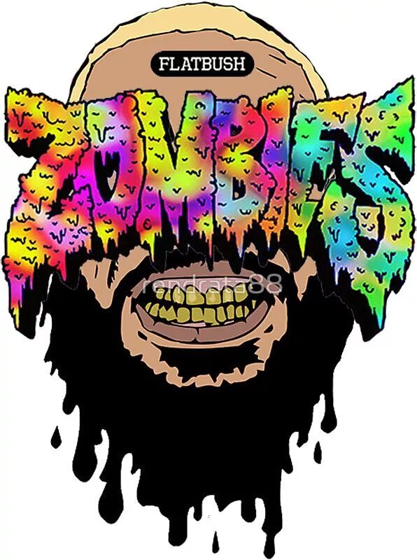 Flatbush zombies. Flatbush zombies logo.