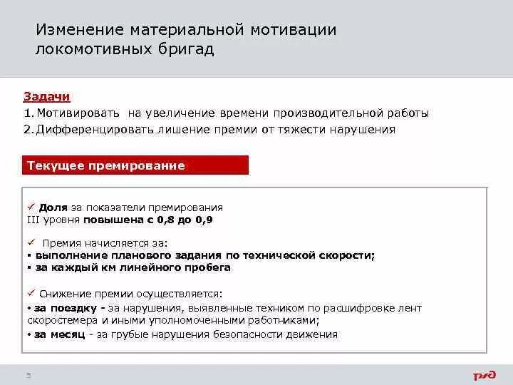 Материальные изменения