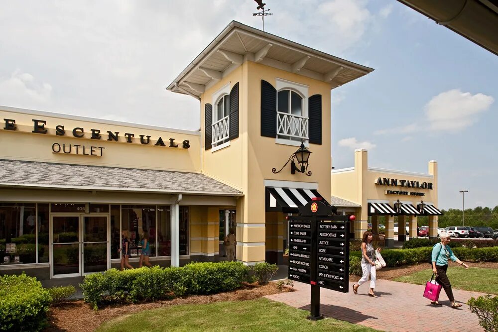 Outlet фото. Gaffney, South Carolina. Аутлеты в Америке.