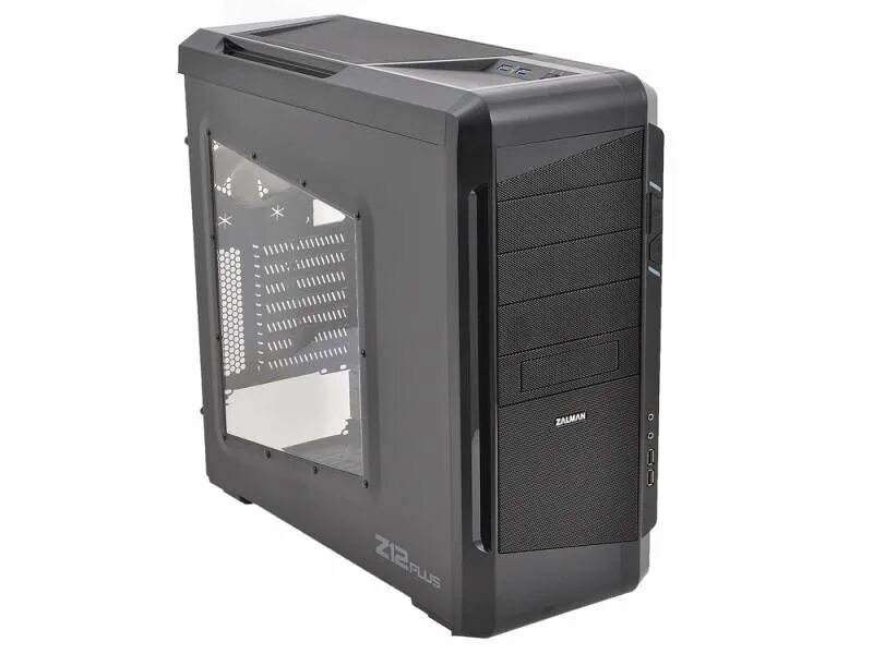 Z 12 3 1 8. Zalman z12 Plus Black. Корпус Zalman z12 Plus. Zalman z12 Plus Black w/o PSU. Zalman 12 корпус.