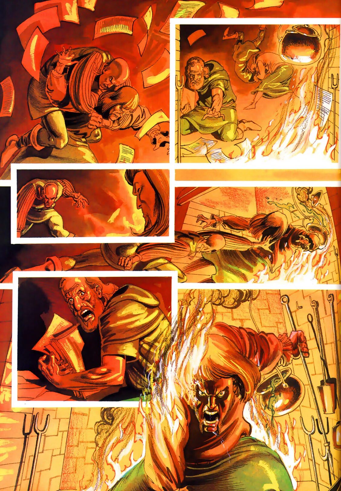 Демон комикс. Комикс дэмон росен. трансформация демона комикс. превращение в демона комикс.