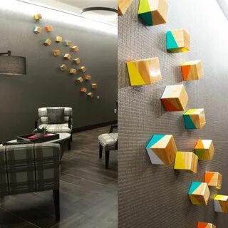 Кубики стена