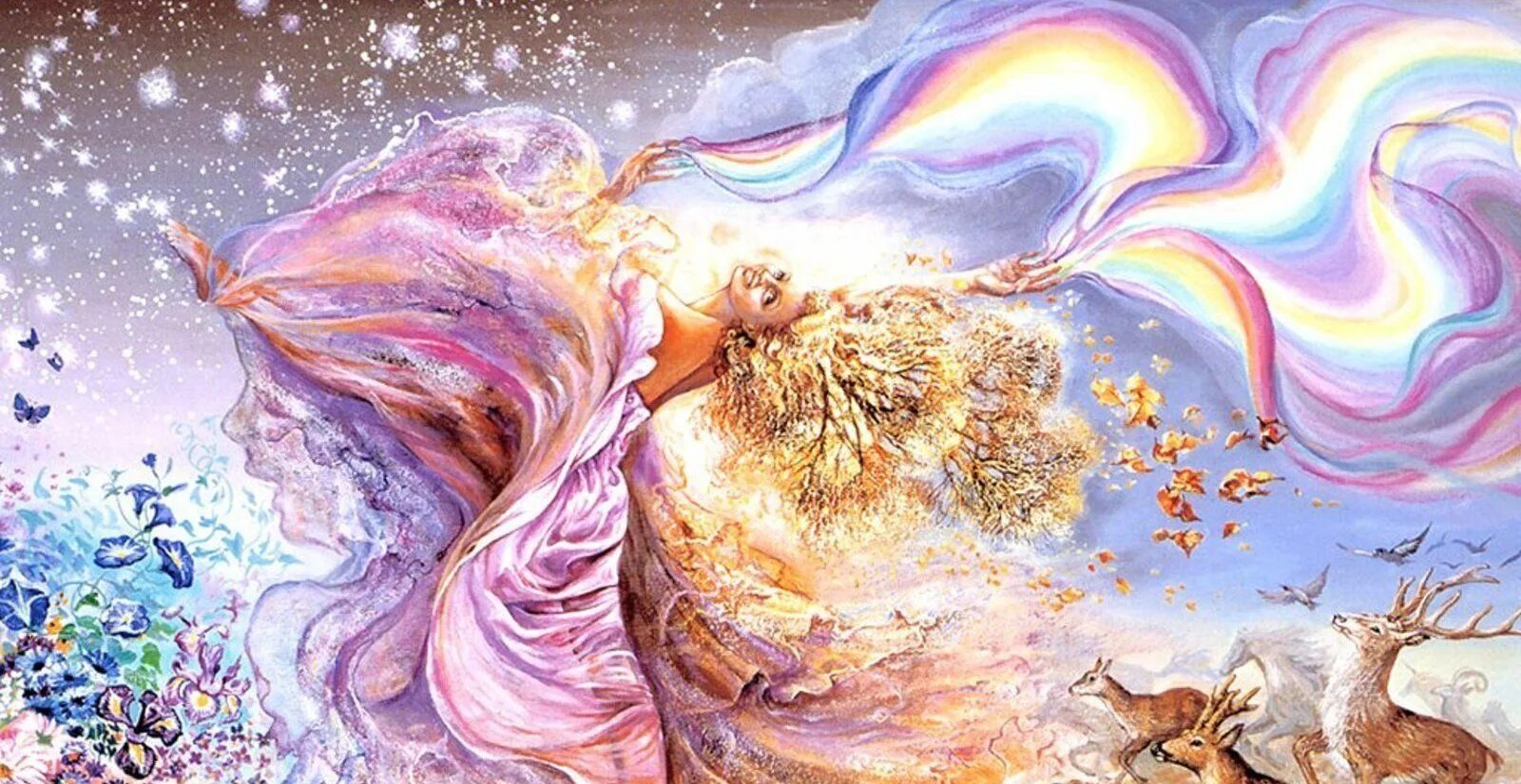 Светлая любовь. Прекрасные мгновения жизни. Фэнтези пейзажи. Художник michael whelan. Душа природы.