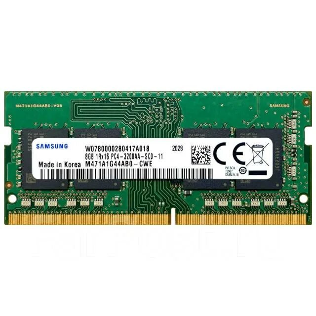 32gb ddr4 3200mhz samsung. Оперативная память samsung 8 гб ddr4 3200 мгц sodimm m471a1g44ab0-cwe. m471a1g44ab0-cwe. sodimm ddr4 8gb samsung. so-dimm samsung m471a1g44ab0-cwe.