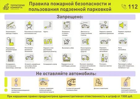 Правила пользования парковкой