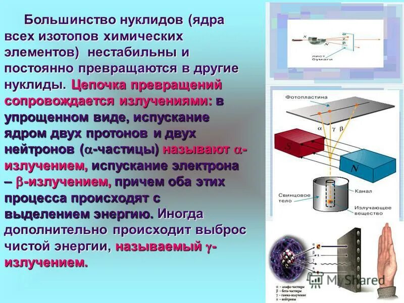 Излучение электронов это