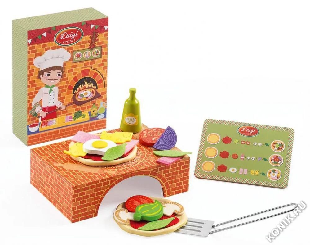 Набор продуктов с посудой Djeco пиццерия 06538/17. Сюжетно-Ролевая игра Djeco пиццерия. Djeco игровой набор суши.