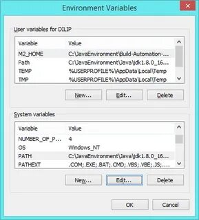 Build system path