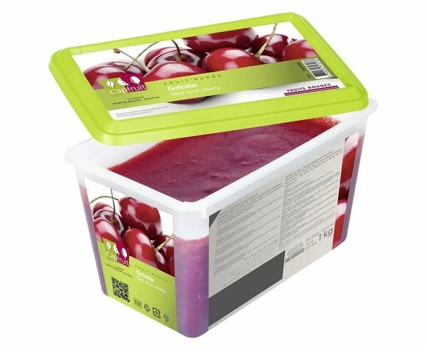 Пюре из вишни. Capfruit пюре. пюре ravifruit вишня. ягодные пюре для кондитеров.