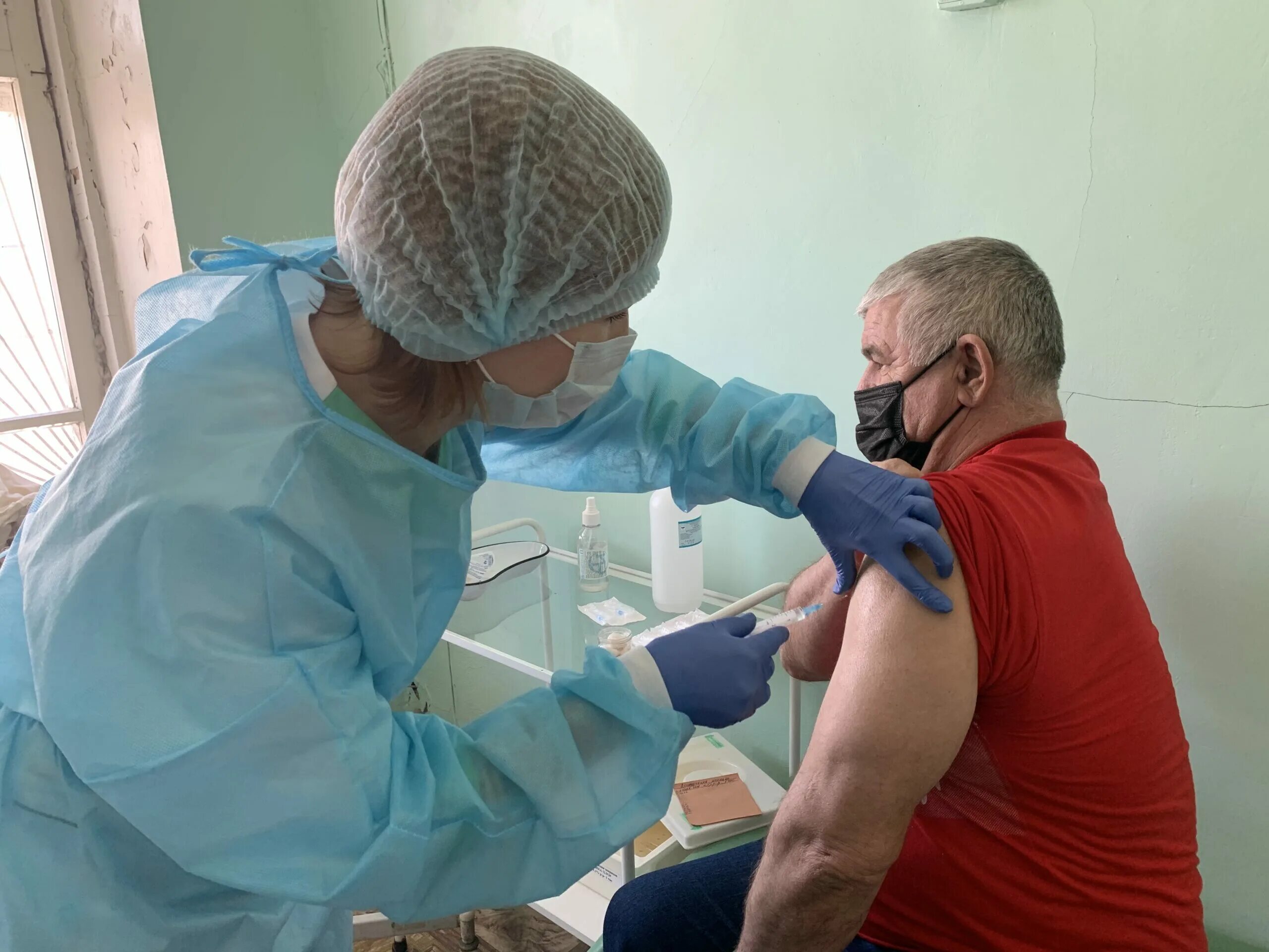 прививку омск