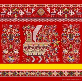 Орнамент в русском народном стиле
