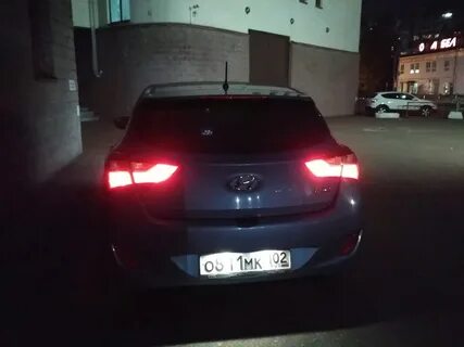 Hyundai i30 лампы
