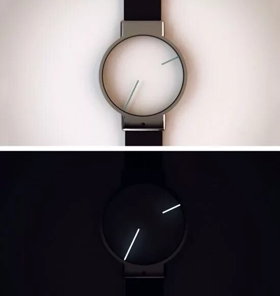 Invisible watch